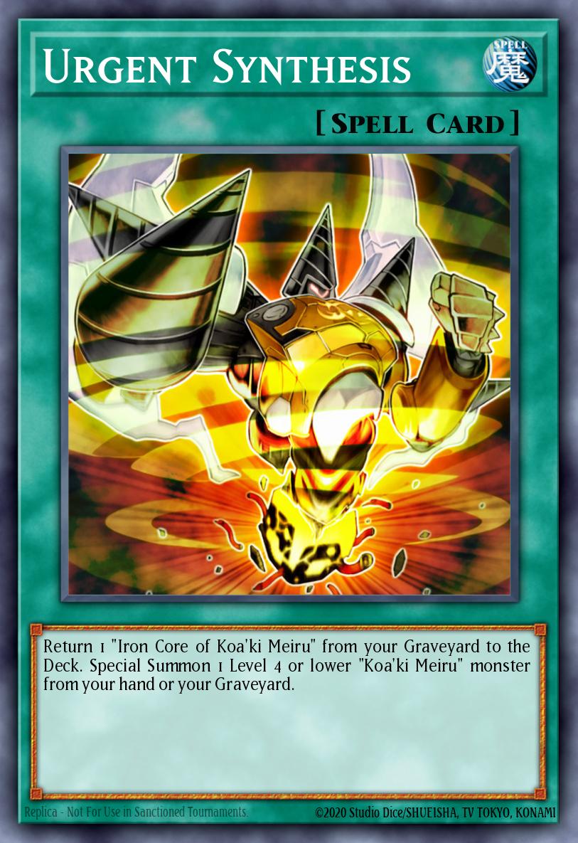 Urgent Synthesis